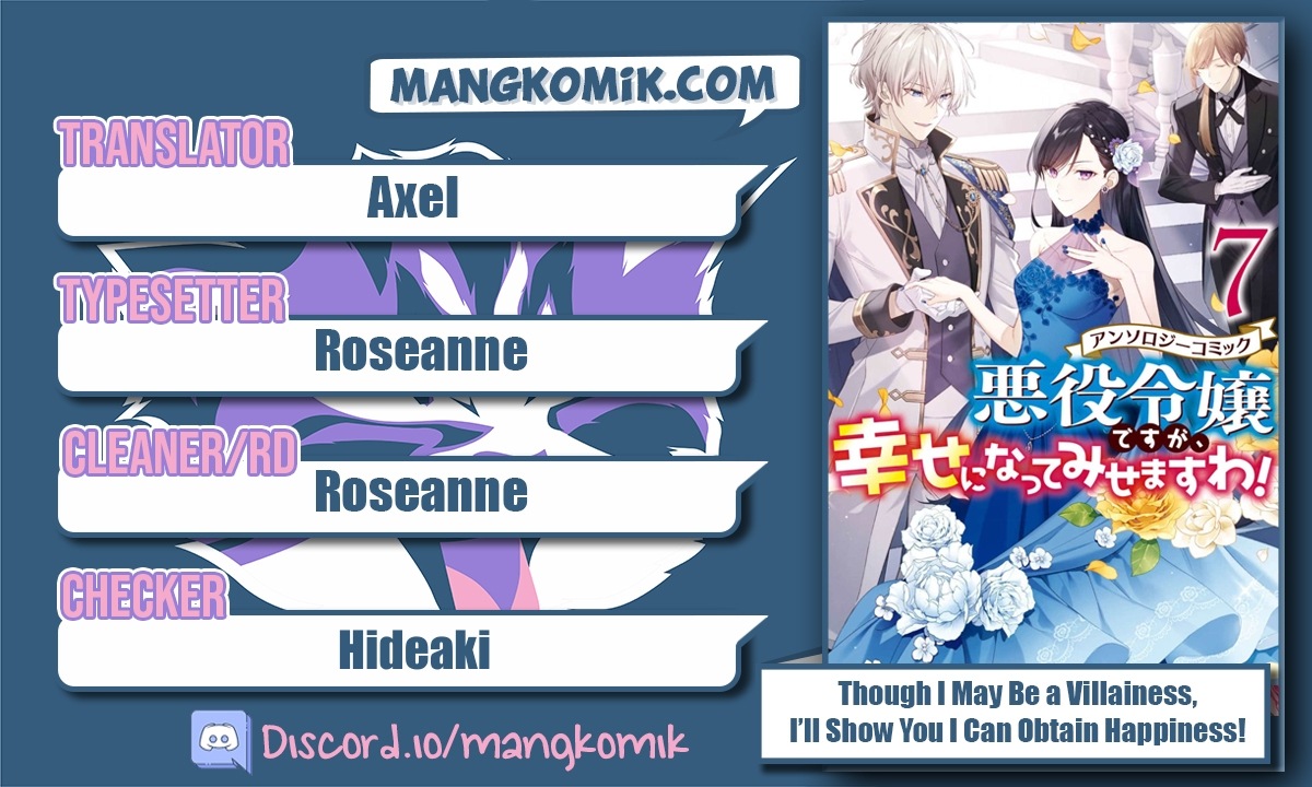 Though I May Be a Villainess, I’ll Show You I Can Obtain Happiness! Chapter 34 Bahasa Indonesia